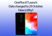 OnePlus 6T event rescheduled on October 29
