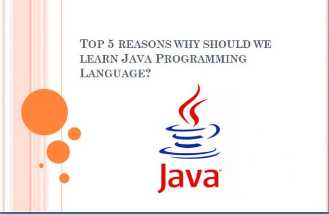 Top 5 reasons why should we learn Java Programming Language? | Viral Trends